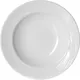 Тарелка для пасты «Спайро» для супа фарфор 394мл D=240,H=45мм белый