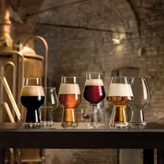 Бокал для пива «Биратэк» хр.стекло 0,5л D=95,H=146мм прозр., изображение 2