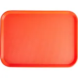 Поднос «Проотель» прямоугольный для Фаст Фуд полипроп. ,L=42,B=32см красный