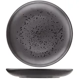 Тарелка «Оникс» плоская без полей керамика D=250,H=27мм черный