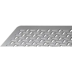 Decorative lattice for biscuit with narrow holes  stainless steel , L=60, B=40cm