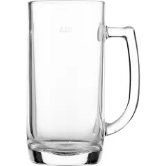 Кружка для пива «Минден» стекло 330мл D=73,H=152мм прозр.