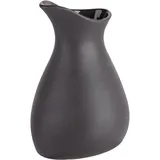 Молочник фарфор 0,6л ,H=18,L=14,B=11см черный