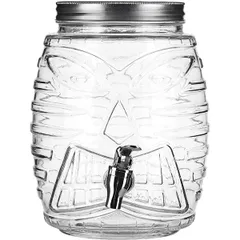 Диспенсер для холодных напитков стекло,пластик 5л D=14,H=25см прозр., изображение 2