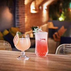 Хайбол (стакан) «Лонгшамп» хр.стекло 360мл D=75,H=130мм прозр., изображение 2