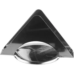 Салфетница треугольная сталь нерж. металлич., изображение 2