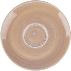 Saucer “Revolution Sandstone”  porcelain  D=150, H=17mm  beige.