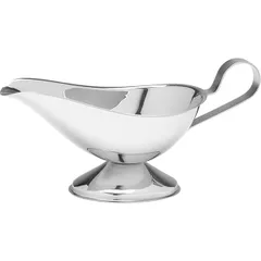 Sauce boat stainless steel 150ml ,H=79,L=170,B=75mm metal.