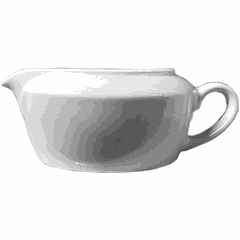 Sauce boat “Simplicity” porcelain 127ml ,H=55,L=145,B=85mm white