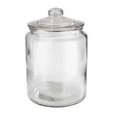 Банка «Классик» круглая с крышкой стекло,стекло 6л D=20,H=30см прозр.