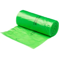Disposable pastry bag 80 microns [100 pcs]  polyethylene  L=40 cm  green.