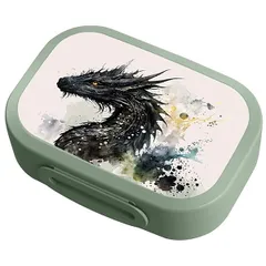 Контейнер для продуктов «Дракон» ланч-бокс полипроп. 0,98л ,H=55,L=180,B=130мм зелен.,разноцветн.