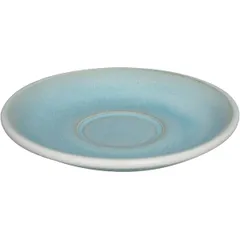 Saucer “Egg”  porcelain  D=14.5 cm  blue.