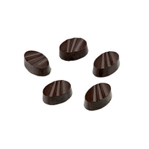 Форма для шоколада «Овал»[28шт] пластик ,H=25,L=280,B=175мм прозр.
