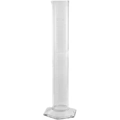Цилиндр мерный ГОСТ-1770-74 стекло 1л D=65,H=445мм прозр.