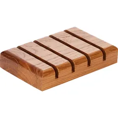 Stand for tablets  oak, varnish , H=3, L=15, B=10cm  wooden.