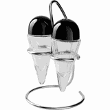 Набор для специй «Корнето» солонка и перечница ,H=30см