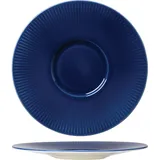 Тарелка «Виллоу Азур» мелкая с широким бортом фарфор D=285,H=25мм синий