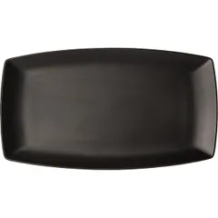 Блюдо «Даск Нэо» фарфор ,H=20,L=360,B=203мм черный,белый