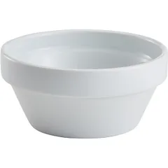 Salad bowl porcelain D=14cm white