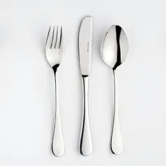 Нож столовый «Риволи» сталь нерж. ,L=210/30,B=2мм металлич., изображение 3