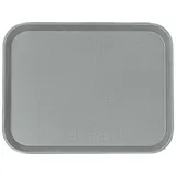 Поднос прямоугольный для Фаст Фуд полипроп. ,L=45,7,B=35,5см серый