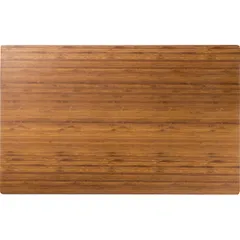 Блюдо сервировочное «Бамвоо» пластик ,H=15,L=610,B=381мм св.корич.