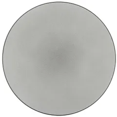 Тарелка «Экинокс» мелкая керамика D=26,H=3см серый