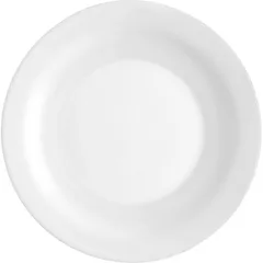 Plate "Careware" pie glass D=155,H=16.8mm white