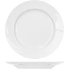 Тарелка «Голубка» мелкая фарфор D=24см белый