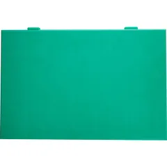 Доска разделочная с упором полиэтилен ,H=2,L=60,B=40см зелен., изображение 2