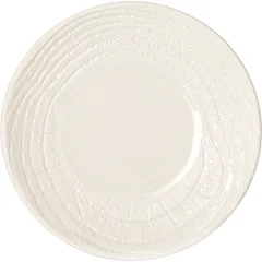 Тарелка пирожковая «Арборесценс» фарфор D=160,H=15мм слон.кость