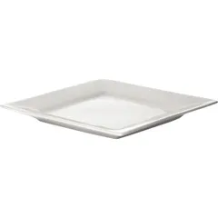 Тарелка «Кунстверк» квадратная фарфор ,H=20,L=255,B=255мм белый, изображение 2