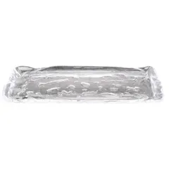 Блюдо сервировочное «Фрост» стекло ,L=34,B=11см прозр.