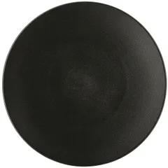 Тарелка «Экинокс» мелкая керамика D=310,H=35мм черный