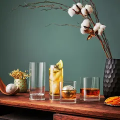 Хайбол (стакан) «Штраусс» хр.стекло 390мл D=63,H=160мм прозр., изображение 2