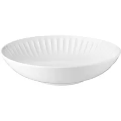 Тарелка глубокая «Рибби» фарфор D=21,9см белый, изображение 2