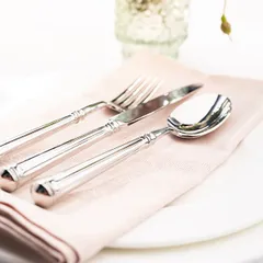 Нож столовый «Роял» хромоник. сталь ,L=23,8см хромиров., изображение 4