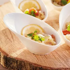 Соусник «Аппетайзер» фарфор 45мл D=120,H=54мм белый, изображение 2