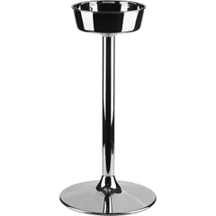 Подставка для ведра для шампанского напольная сталь D=22,H=60см металлич., изображение 2