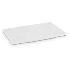 Serving tray GN 1/4 plastic ,H=15,L=265,B=162mm white