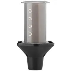 Аэропресс для кофе пластик 240мл D=16,2см серый,черный