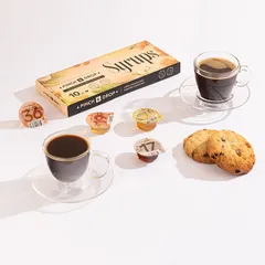 Сироп «Ассорти» ароматизированный порционный Pinch&Drop[10шт] поливинилхл. 15мл ,H=23,L=260,B=110мм, изображение 3