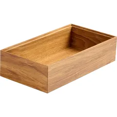 Ящик для подачи дуб ,H=85,L=325,B=175мм коричнев.