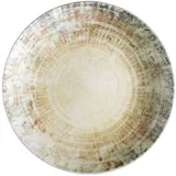 Тарелка «Нанокрем Бейж» мелкая фарфор D=190,H=22мм бежев.