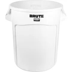 Container for products “BRUT”  polyethylene  75.7 l  D=49.5, H=58 cm  white