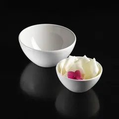 Салатник «Монако Вайт» фарфор 420мл D=130,H=65мм белый, изображение 3