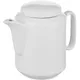 Чайник заварочный «Комфорт» фарфор 0,5л D=60,H=125,L=145мм белый, Цвет: Белый, изображение 2