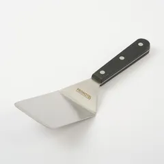 Лопатка кухонная изогнутая сталь нерж.,полиоксиметилен ,H=1,2,L=245,B=70мм металлич.,черный