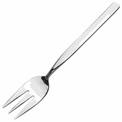 Вилка для пирожного «Эмбосс» сталь нерж. ,L=150/59,B=3мм металлич.